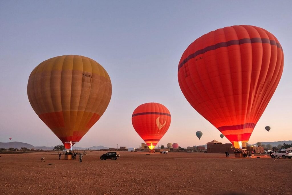 Marrakech Hot Air Balloon Ride at Sunrise